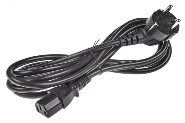 RS PRO Power Cable, 2.5m