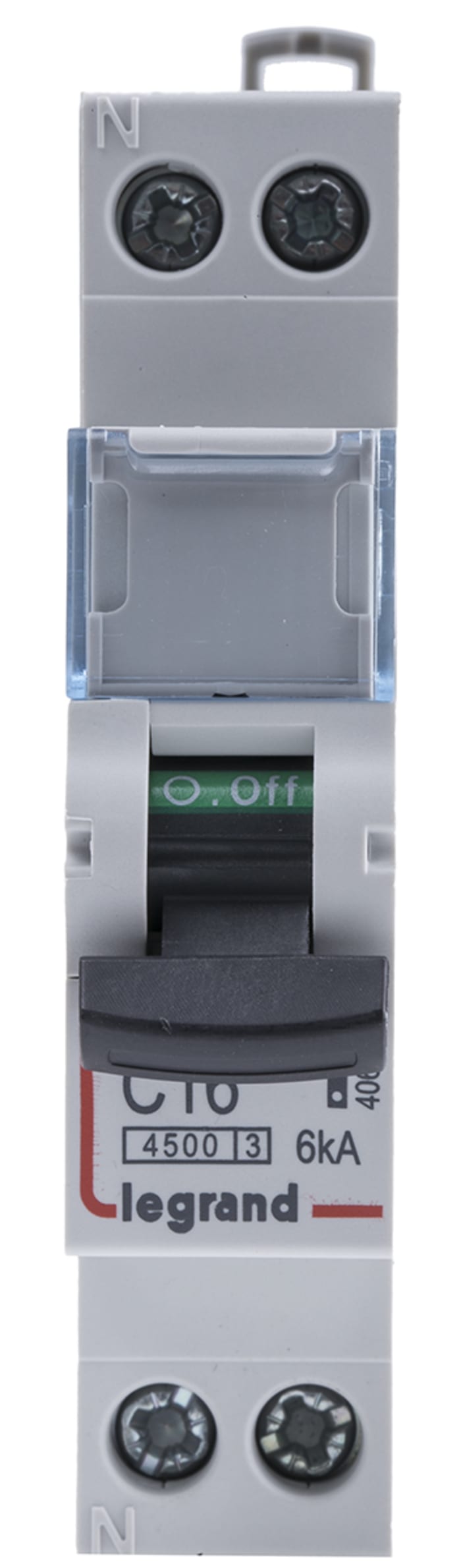 Interruptor automático, 16A, Curva Tipo C, Poder de corte 4,5 kA, Gama DX, Montaje en Carril DIN