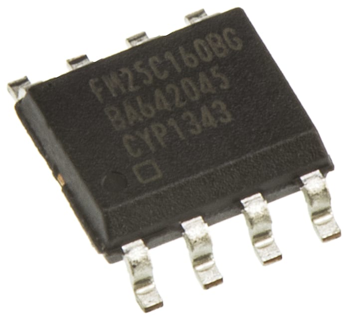 Infineon 16kbit SPI FRAM Memory 8-Pin SOIC, FM25C160B-G