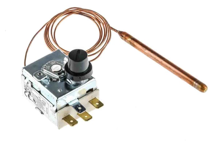 Thermostat RS PRO Capillaire, +90°C à +110°C, 1 RT