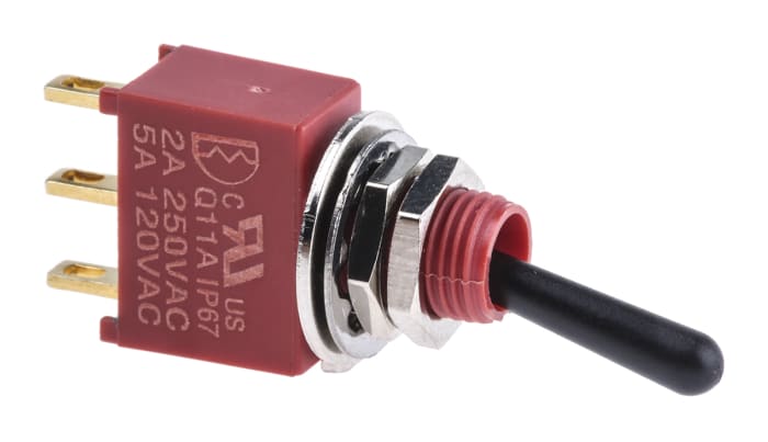 RS PRO Toggle Switch, Panel Mount, On-(On), SPDT, Solder Terminal