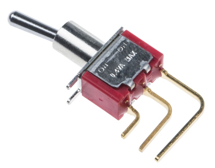 RS PRO RS PRO Toggle Switch, PCB Mount, Latching, SPDT, Through Hole