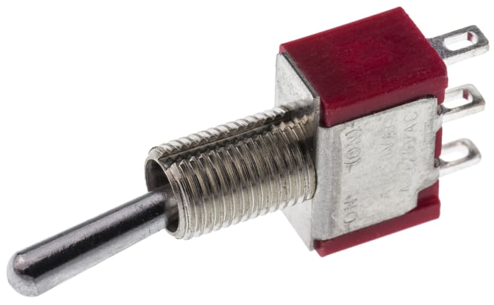 RS PRO Toggle Switch, Panel Mount, On-(On), SPDT, Solder Terminal