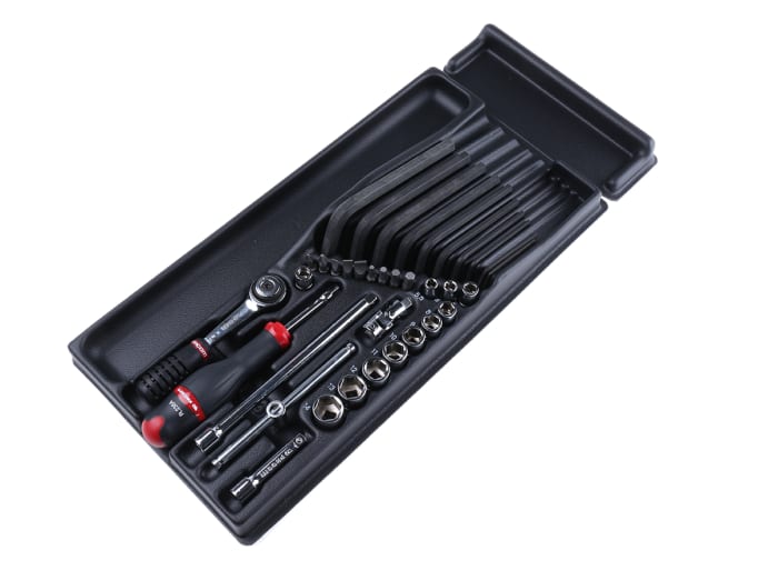 Mallette à outils pour mécaniciens Facom, Jeu de 37 pièces