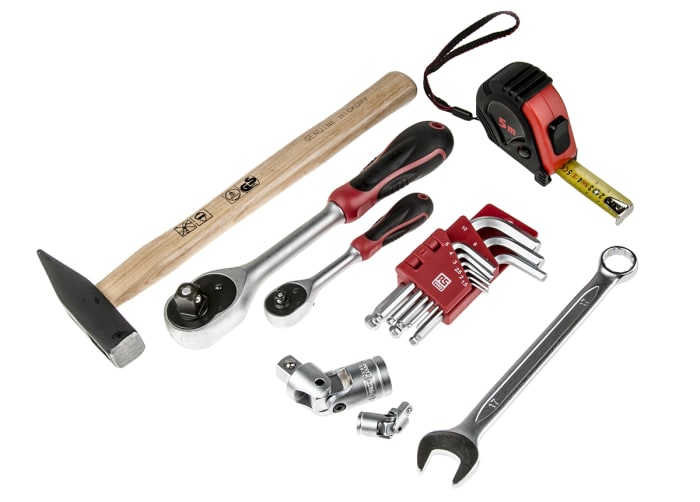 RS PRO RS PRO 88 Piece Electricians Tool Kit with Case, VDE Approved