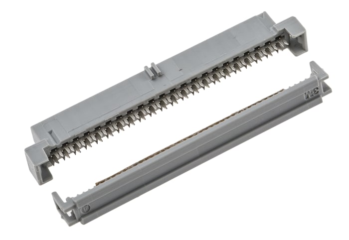 3M 44-Way IDC Connector Socket for Cable Mount, 2-Row