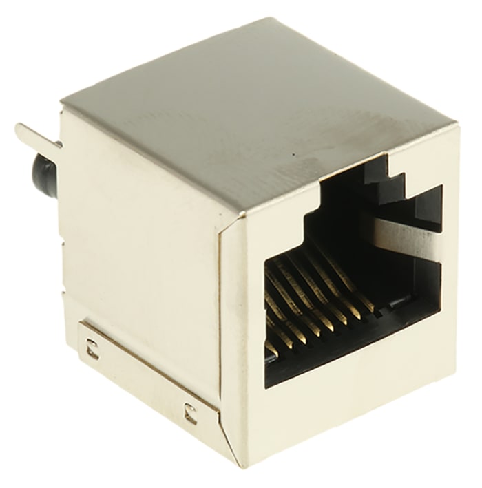 Connecteur RJ45 Wurth Elektronik série WR-MJ Femelle, Blindé Traversant Droit