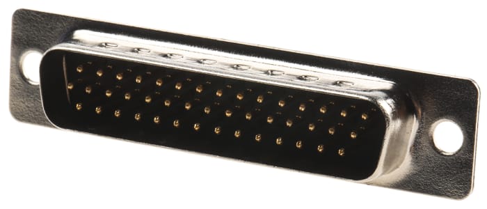 Amphenol Communications Solutions 44 Way Panel Mount D-sub Connector Plug, 2.29mm Pitch