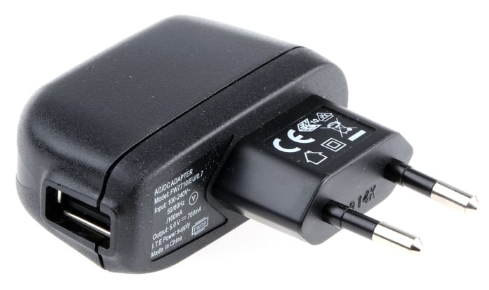 Friwo Plug In Power Supply 5V dc Output, 700mA Output
