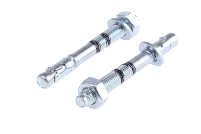 Anclaje metálico con tornillo RawlPlug R-XPT-10095/25 Acero 10mm, diámetro del orificio 10mm 95mm de largo