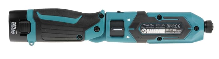 Atornillador eléctrico a batería Makita D022DSE de 7.2V, 1.5Ah, Tipo C -  Euroconector