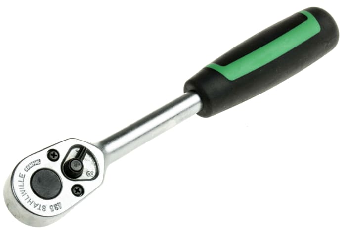 Cliquet carrée,  STAHLWILLE, Cliquet à manche 3/8 pouce, longueur 193 mm