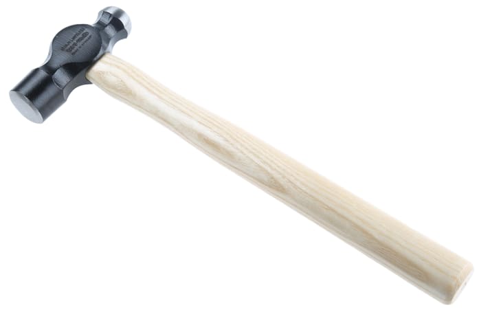 STAHLWILLE Alloy Steel Ball-Pein Hammer with Wood Handle, 680g