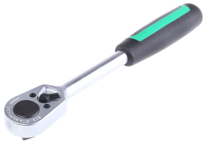 STAHLWILLE 1/2 in Square Ratchet with Ratchet Handle, 265.5 mm Overall