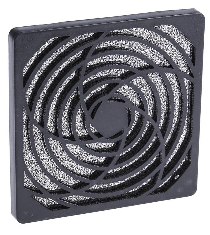 RS PRO Fan Filter for 120mm Fans, PUR Filter, ABS Frame, 122 x 122mm