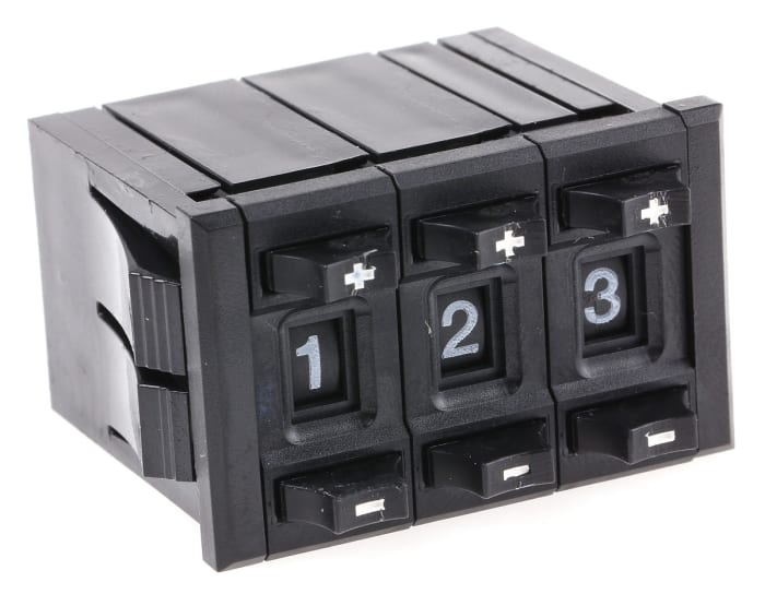Bourns 3680 100kΩ Digital Display Precision Potentiometer 10-Turns 2-Gang Panel Mount, 3683S-1-104L