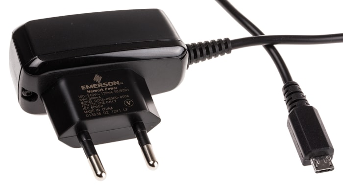Alimentation enfichable 5V c.c., 550mA, 3W