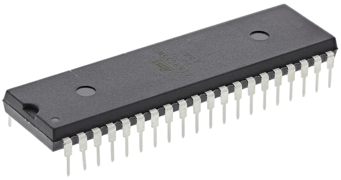 Microchip AT89C55WD-24PU, 8bit 8051 Microcontroller, AT89C, 24MHz, 20 kB Flash, 40-Pin PDIP