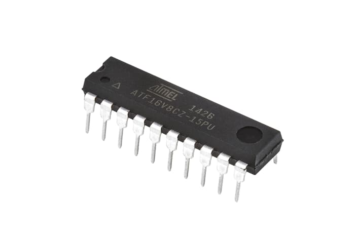 Microchip ATF16V8CZ-15PU, SPLD Simple Programmable Logic Device PAL 250 Gates, 8 Macro Cells, 8 I/O, 50MHz 15ns EECMOS