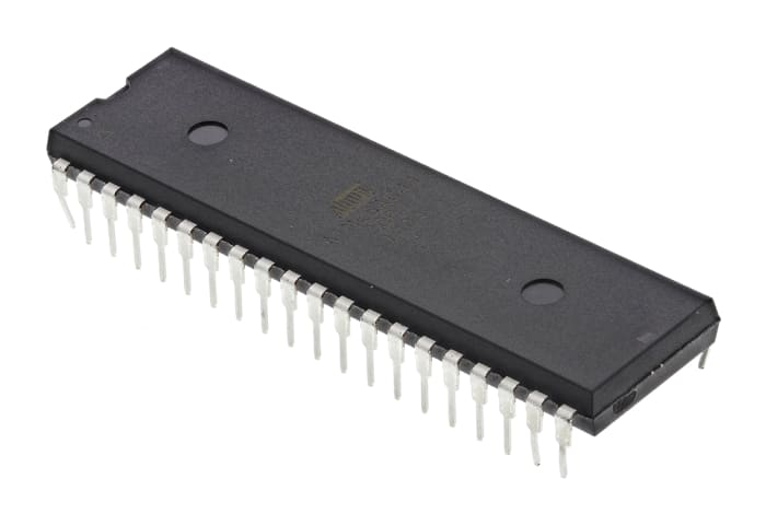 Atmel ATMEGA644-20PU, 8bit AVR Microcontroller, ATmega, 20MHz, 64 kB Flash, 40-Pin PDIP