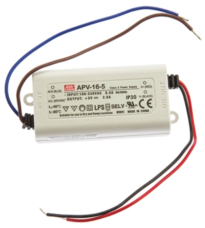 Mean Well APV-16-5 Светодиодный драйвер