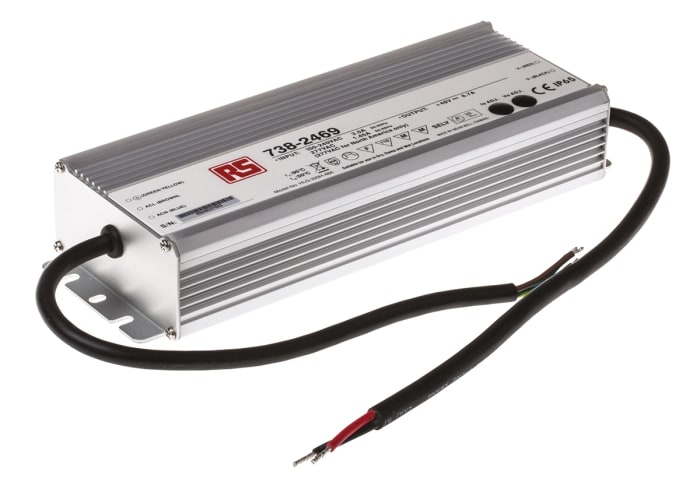 MEAN WELL LED Driver, 48V Output, 321.6W Output, 6.7A Output, Constant Voltage Dimmable