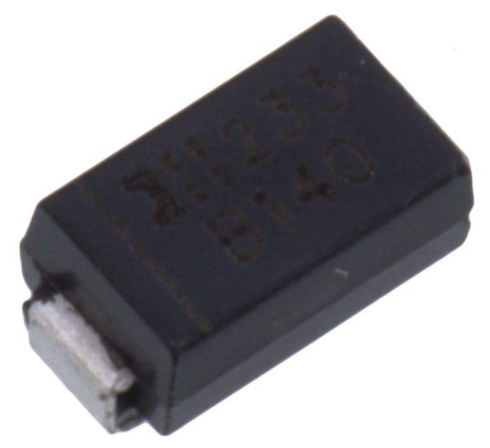 B14013F DiodesZetex Diodes Inc 40V 1A, Schottky Diode, 2Pin DO214AC B14013F 9228080