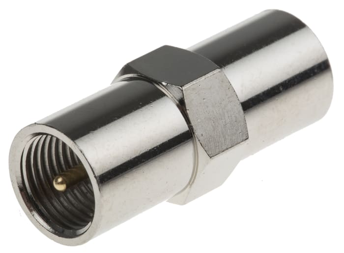 Adaptér RF, orientace těla: přímý, 50Ω Samec FME na zástrčku FME, 900MHz, obklad těla: Nikl