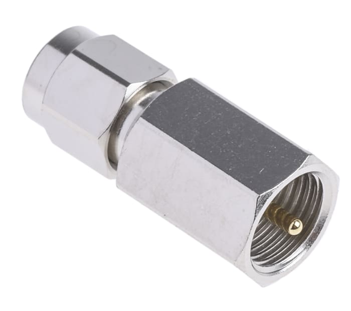 RS PRO Straight 50Ω RF Adapter FME Plug to SMA Plug 900MHz