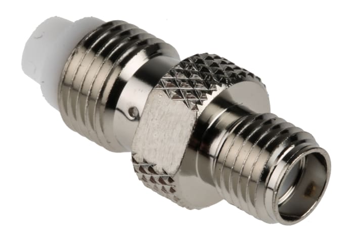 RS PRO Straight 50Ω RF Adapter FME Socket to SMA Socket 900MHz