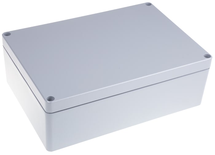 Caja Fibox de Aluminio Gris, 330 x 230 x 110mm, IP68