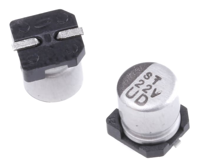 Condensateur Nichicon série UD 22μF, 35V c.c.