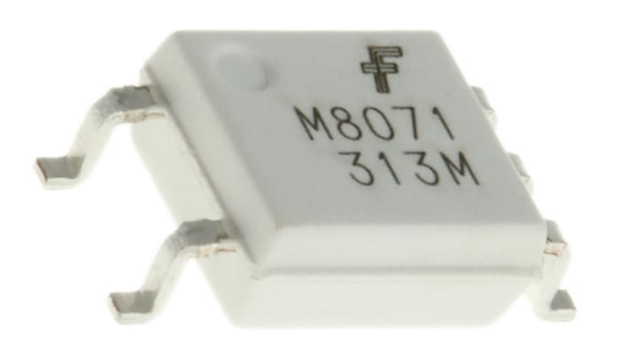 onsemi, FODM8071 DC Input Logic Gate Output Optocoupler, Surface Mount, 5-Pin SOIC