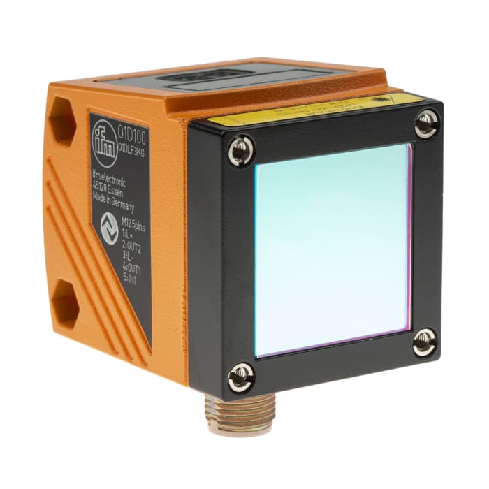 ifm electronic Diffuse Distance Sensor, Block Sensor, 200 mm → 10 m Detection Range IO-LINK