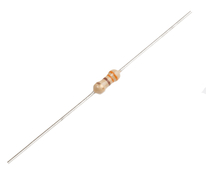 RS PRO 330Ω Carbon Film Resistor 0.25W ±5%