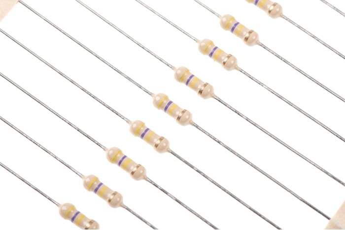 RS PRO 470kΩ Carbon Film Resistor 0.25W ±5%