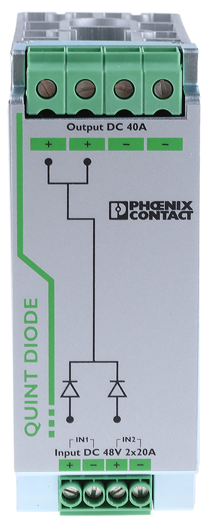 2320160 Phoenix Contact Phoenix Contact QUINTDIODE/48DC/2X20/1X40