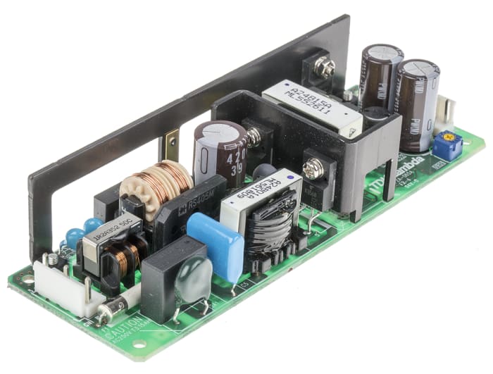 TDK-Lambda Switching Power Supply, ZWS75BAF-24, 24V dc, 3.2A, 76.8W, 1 Output, 120 → 370 V dc, 85 → 265 V