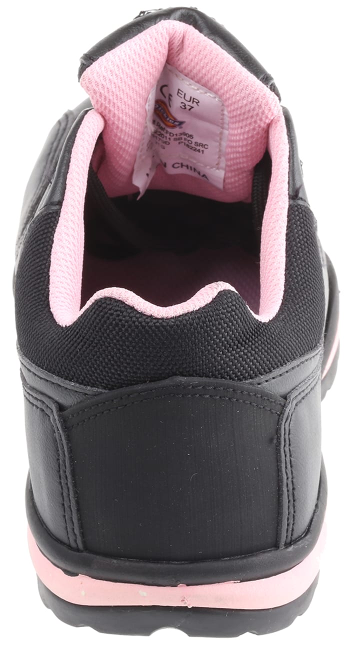 Ohio Ladies Sfty Tnr Dickies Zapatos de seguridad para mujer Dickies de color Negro/rosa, talla 37, SB SRA | 740-6313 | Components