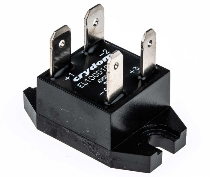 Sensata Crydom EL Series Solid State Relay, 10 A Load, Panel Mount, 100 V dc Load, 27 V dc Control
