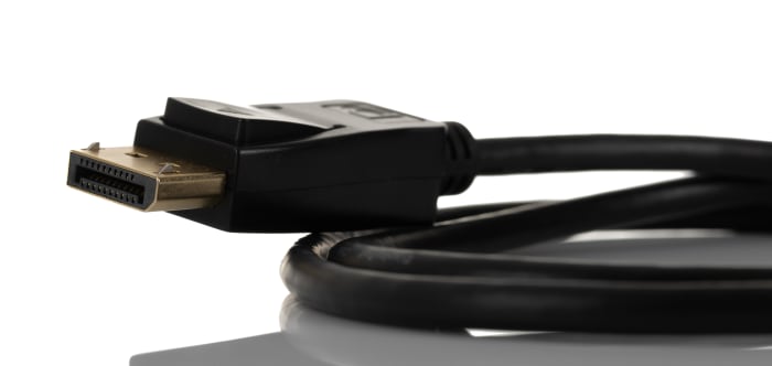 RS PRO | RS PRO Male DisplayPort to Male DisplayPort, Polyvinyl ...