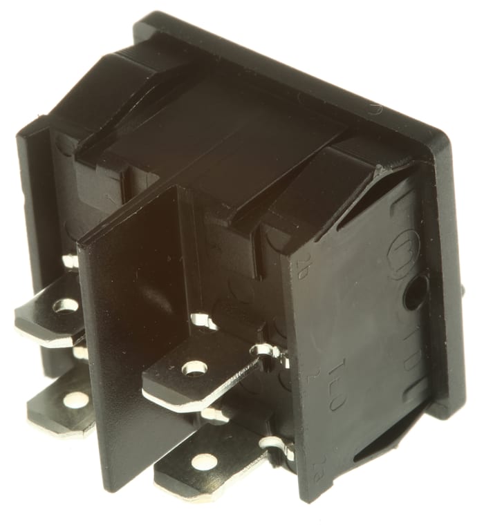 1802.1123 Marquardt | Marquardt DPST, On-Off Rocker Switch Panel Mount ...