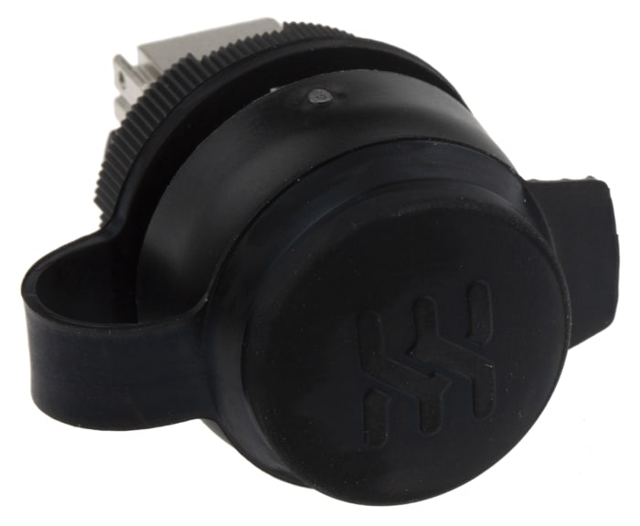 Weidmuller 2-Port RJ45 Coupler, Cat6a, STP