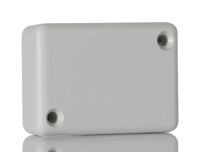 Hammond 1551 Series Grey ABS Enclosure, IP54, Flanged, Grey Lid, 50 x 35 x 15mm