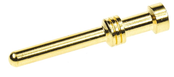 HARTING Han E Male 16A Crimp Contact Minimum Wire Size 1.5mm² Maximum Wire Size 1.5mm² for use with Heavy Duty Power