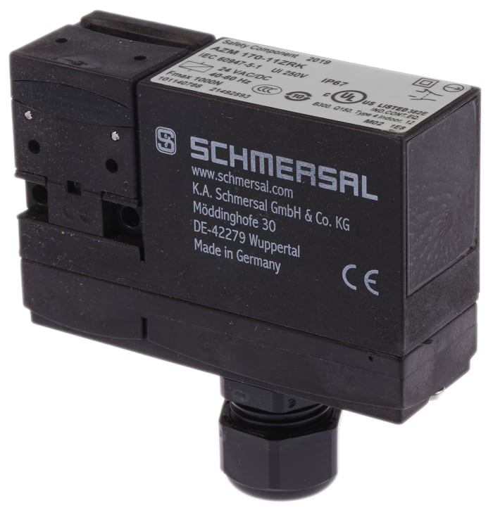 AZM 170-11ZRK 24 VAC/DC Schmersal | Schmersal AZM 170 Series Solenoid ...