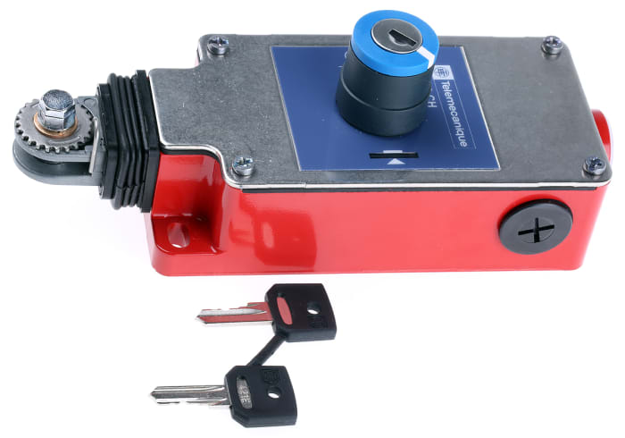 Telemecanique Sensors XY2-CH Rope Pull Switch, 15m, NO/NC, Straight