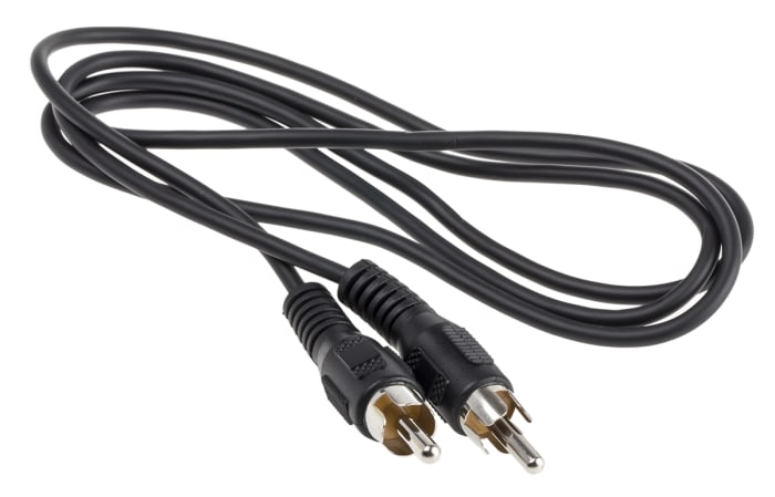 RS PRO Male 3.5mm Stereo Jack to Male 3.5mm Stereo Jack Aux Cable