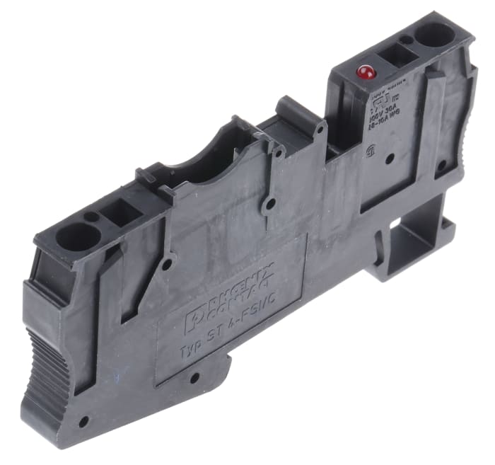 Phoenix Contact 3036505 ST 4-FSI/C-LED 24 Series Black, Single-Level, Spring Clamp Termination