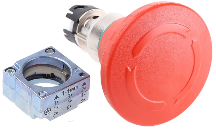 Siemens Signum Series Emergency Stop Push Button, Panel Mount, 16mm Cutout, IP67